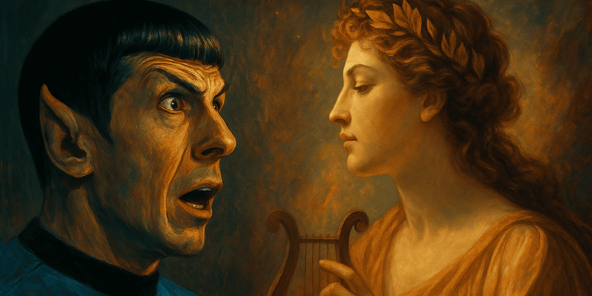 Spock meets the muse